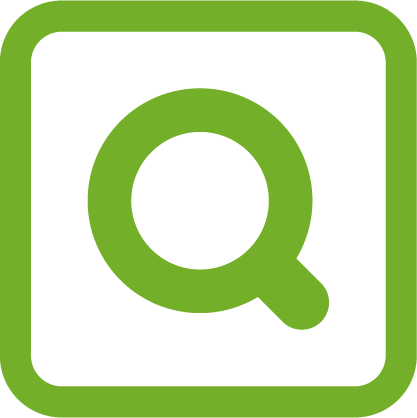 画像を拡大ロゴ[虫眼鏡 緑]